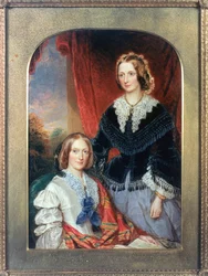 Helen Shelley (1799-1885) and Margaret Shelley (1801-87)